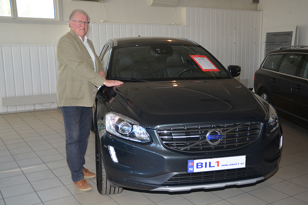 Daglig leder Odd Martinsen i utstillingshallen